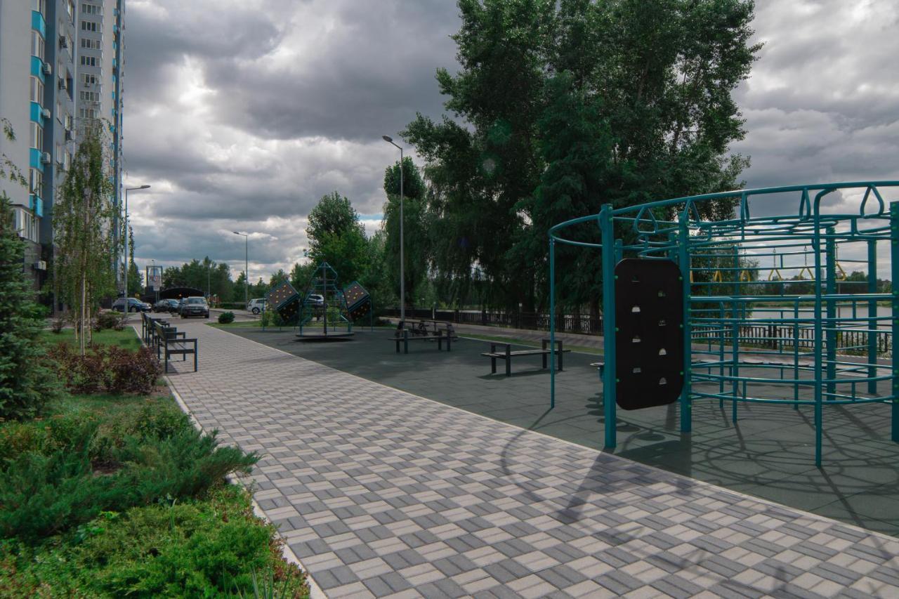 Элитные Апартаменты В Новом Доме На Оболони Kiev Bagian luar foto