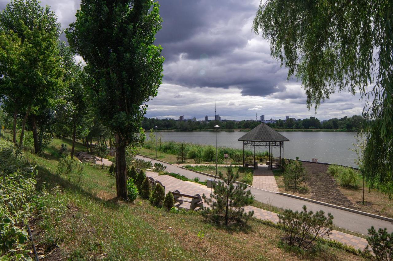 Элитные Апартаменты В Новом Доме На Оболони Kiev Bagian luar foto